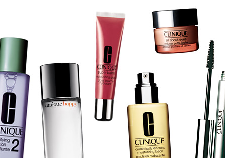 Clinique products graphic