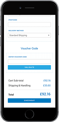 Ecommerce checkout on mobile 6