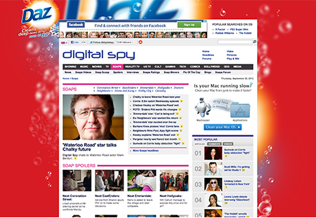 Digital Spy website screenshot