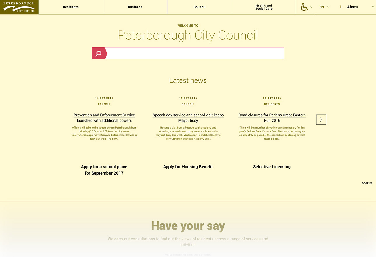 Peterborough City Council latest news screenshot 4